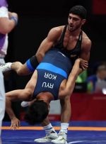 مدال برنز رقابت های جهانی کشتی فرنگی سهم دانیال سهرابی شد