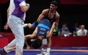 مدال برنز رقابت های جهانی کشتی فرنگی سهم دانیال سهرابی شد مدال برنز رقابت های جهانی کشتی فرنگی سهم دانیال سهرابی شد