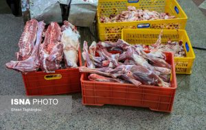 توقیف و جلوگیری از ورود به چرخه ی توزیع گوشت اسب که با گوشت گاو ترکیب شده بود