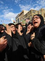 حضور مردم اهواز در مرکز شهر در پی شهادت رهبر انقلاب