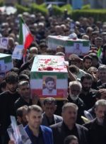 تشییع پیکر پاک شهدا حملات آمریکایی صهیونیستی در دزفول و مسجدسلیمان