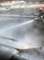 پیگیری جبران خسارت آسیب دیدگان حادثه ی آتش سوزی پارکینگ طبقاتی طالقانی اهواز